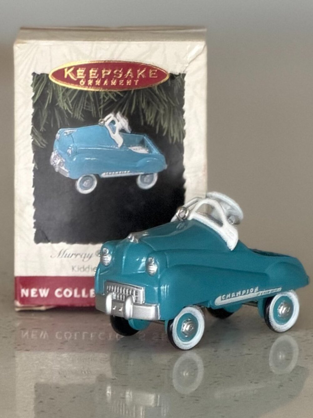 Hallmark Ornament Kiddie Car Classics Murray Champion #1